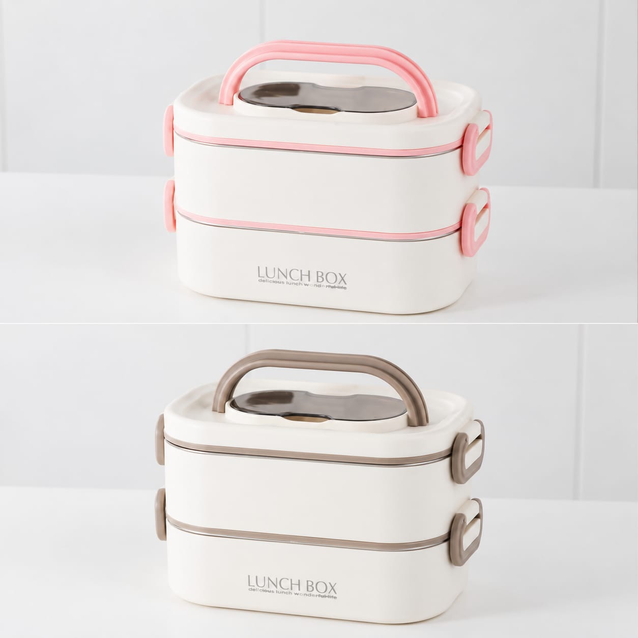 304 Stainless Steel Lunch box for Adults with Insulated Bag & Spoon