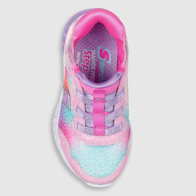 S Sport by Skechers Toddler Olive Step-Ins Sneakers - Slip-on Light-up - Size 5