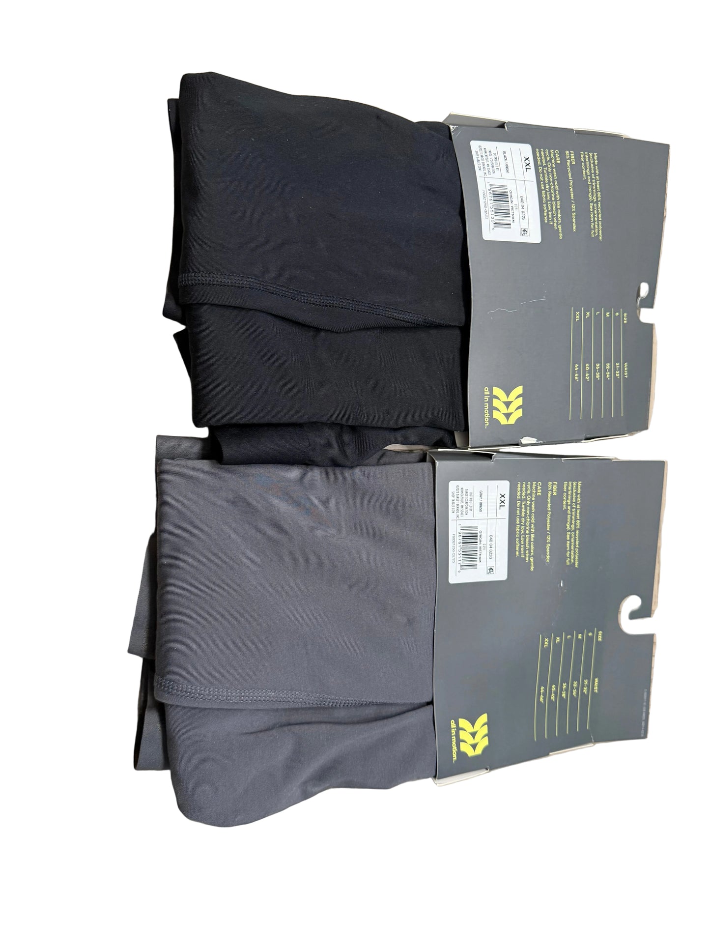 All in Motion Mens Mid-Weight Thermal Pants XXL - CHOOSE COLOR