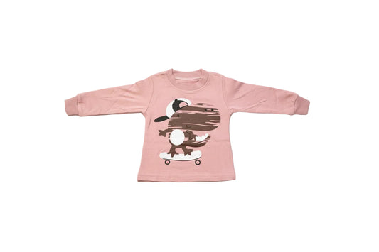 Kids Pajamas set 100% Printed Cotton Sleepwear - Size 12M