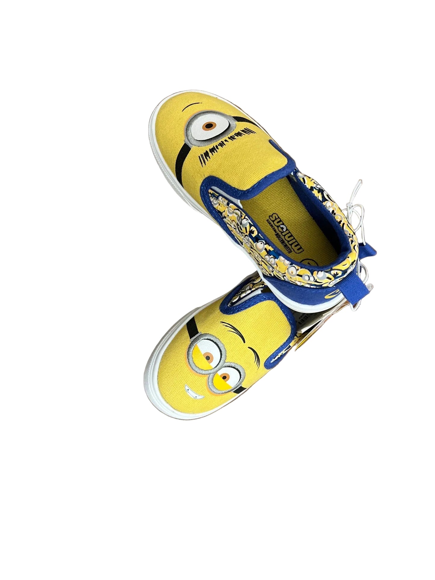 Minions Boys Slip On Canvas Sneakers - CHOOSE SIZE