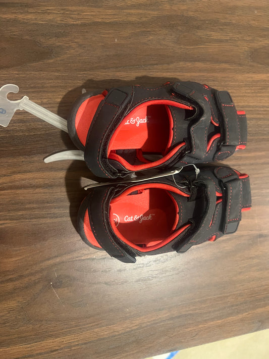 Cat & Jack Toddler Boy's Black/ Ned Play Sandals
