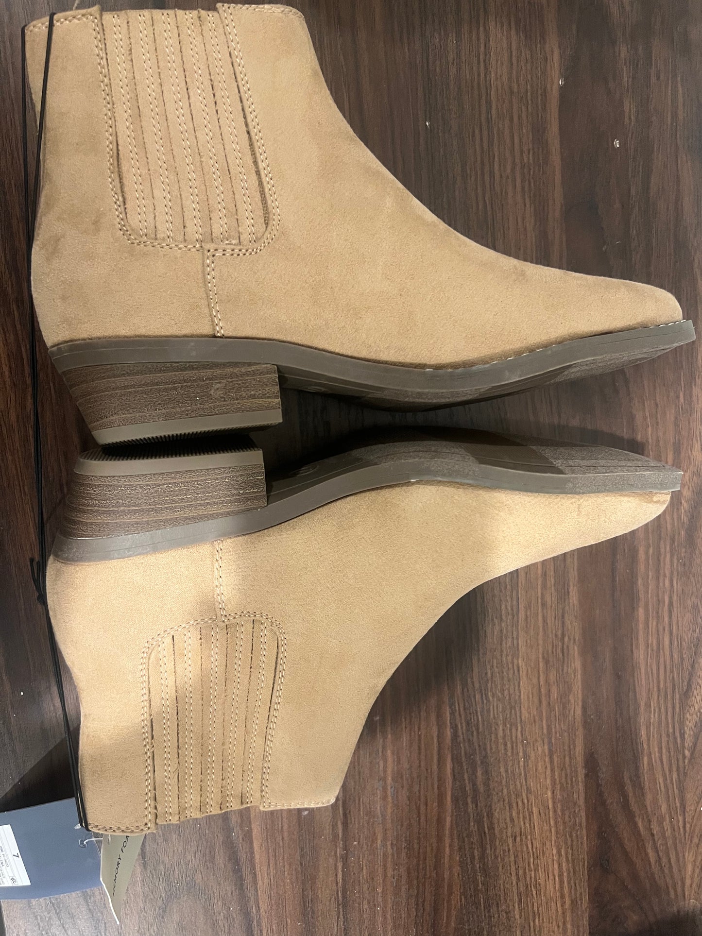 Women's Tan/Alena Western Memory Foam Boots