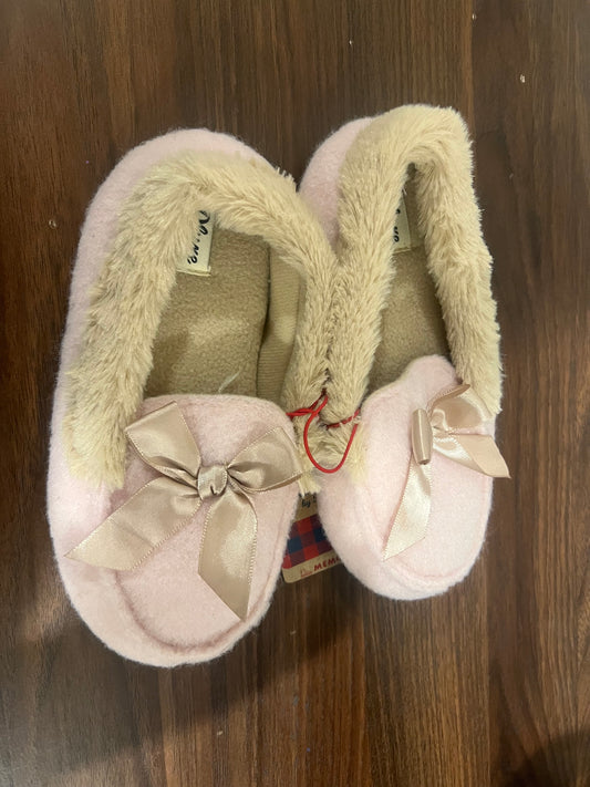 Dluxe by Dearfoams Super Comfort Toddler Girls' Moccasins Bootie Slippers