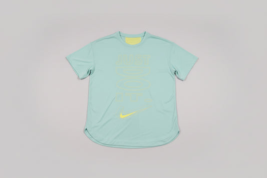 Nike Dri-FIT Big Girls Short-Sleeve Aqua Training Shirt