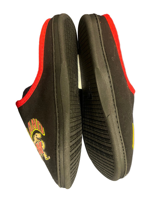 Men's ZooZatz Maryland Terrapins Memory Foam Slippers - Size M (9-10)