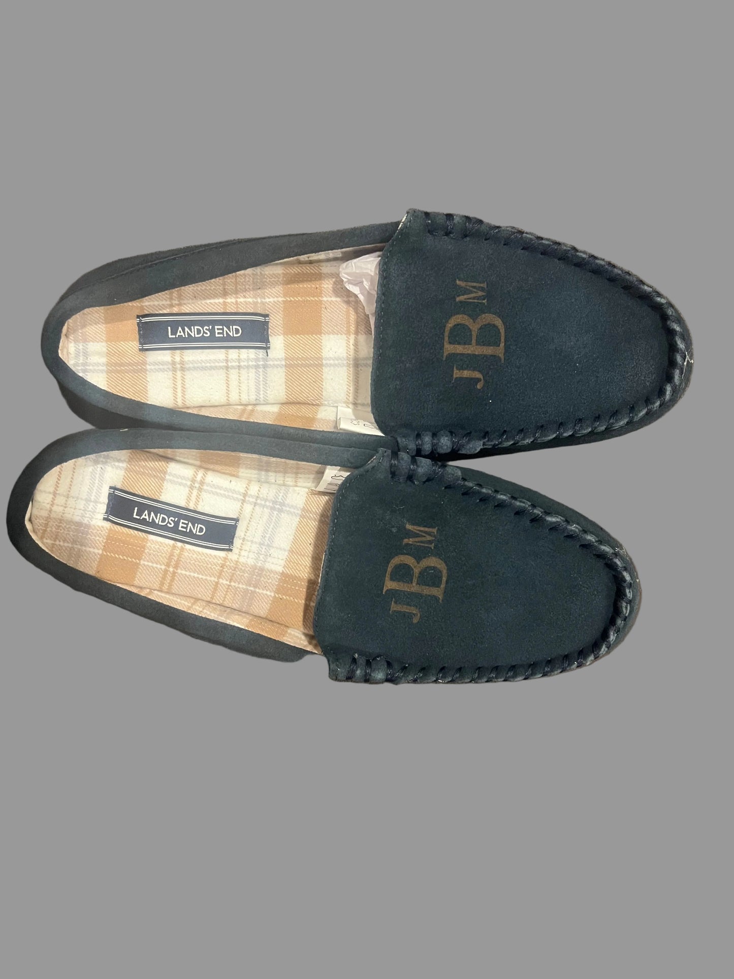 Lands' End Classic Navy Women's Clog Slipper - Size 10M