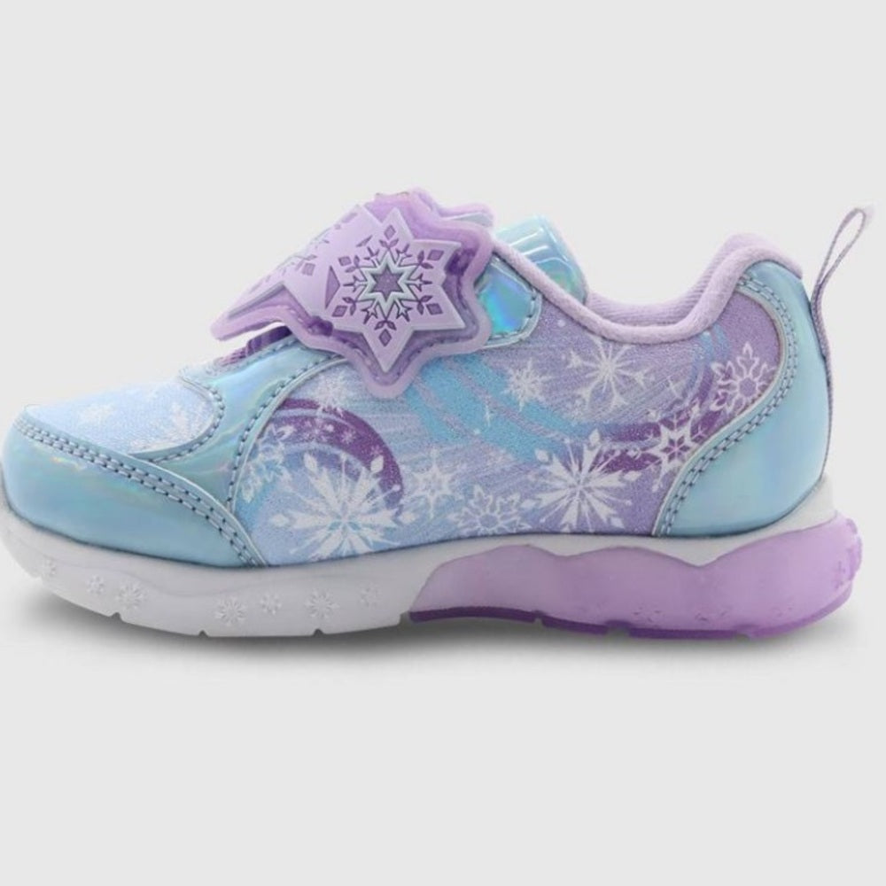 Disney’s Frozen Toddler Girls Athletic Light Up Sneakers Chose Size