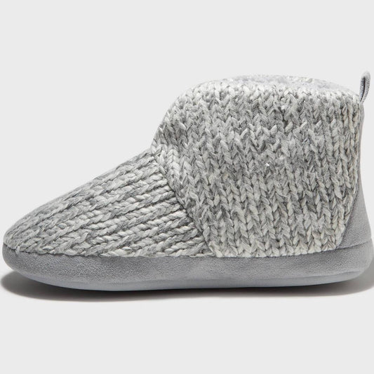 Women's Dearfoams Shoes Dluxe By Dearfoams Carla Bootie Slippers - CHOOSE SIZE