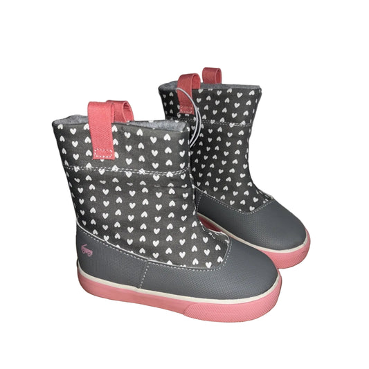 Toddler See Kai Run Basics Ripley Hearts Pull-On Boots - CHOOSE SIZE