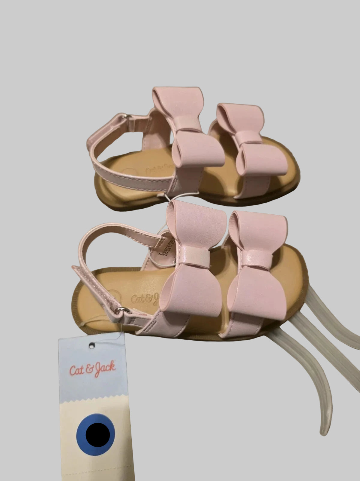 Toddler Girls' Ruby Bow Sandals Pink - Cat & Jack - CHOOSE SIZE