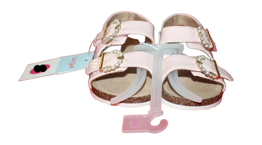 Toddler Reagan Footbed Sandals Pink - Cat & Jack - CHOOSE SIZE