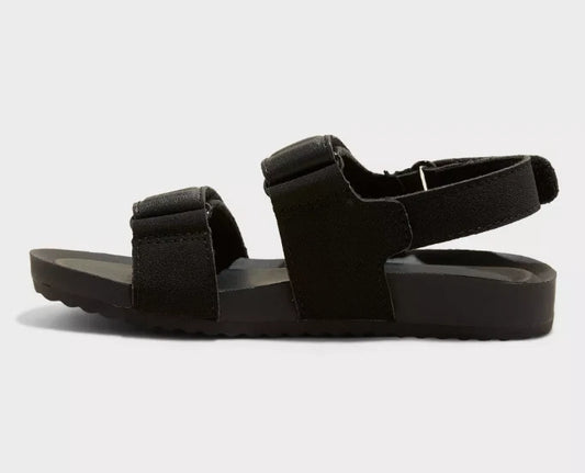 Toddler Kody Sandals Black - Cat & Jack - CHOOSE SIZE