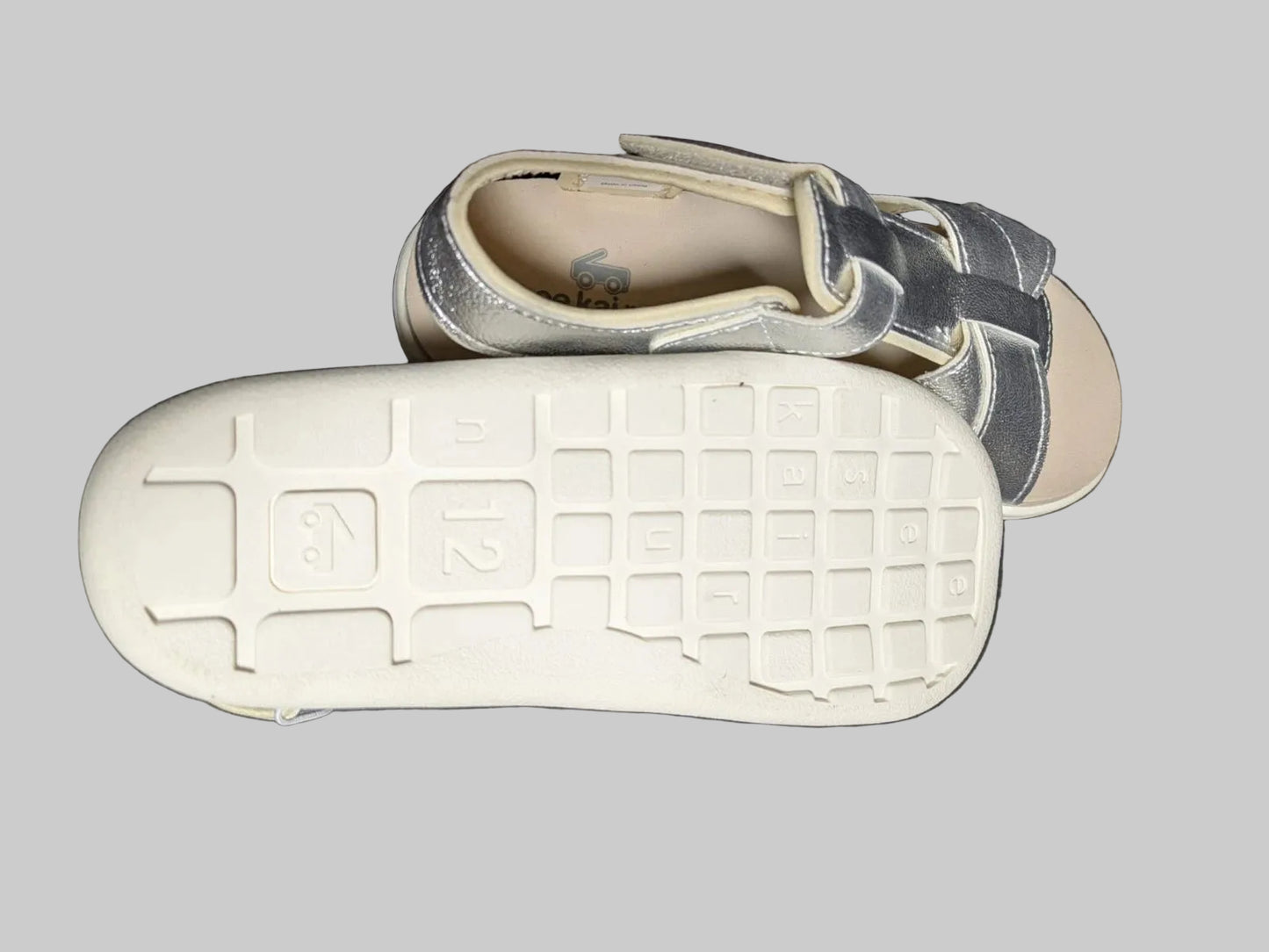 See Kai Run Basics Toddler Shayna Sandals Silver - CHOOSE SIZE