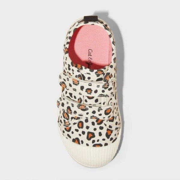 Cat & Jack Parker Toddler Girls Cheetah Sneakers Shoes - Size 10