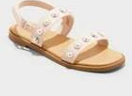 Kids' Eve Pearl Sandals Blush - Cat & Jack - CHOOSE SIZE