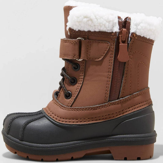 Toddler Journey Waterproof Winter Boots Brown - Cat & Jack - CHOOSE SIZE