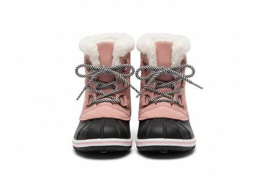 Cat & Jack Girls Faux Fur Kit Winter Boots