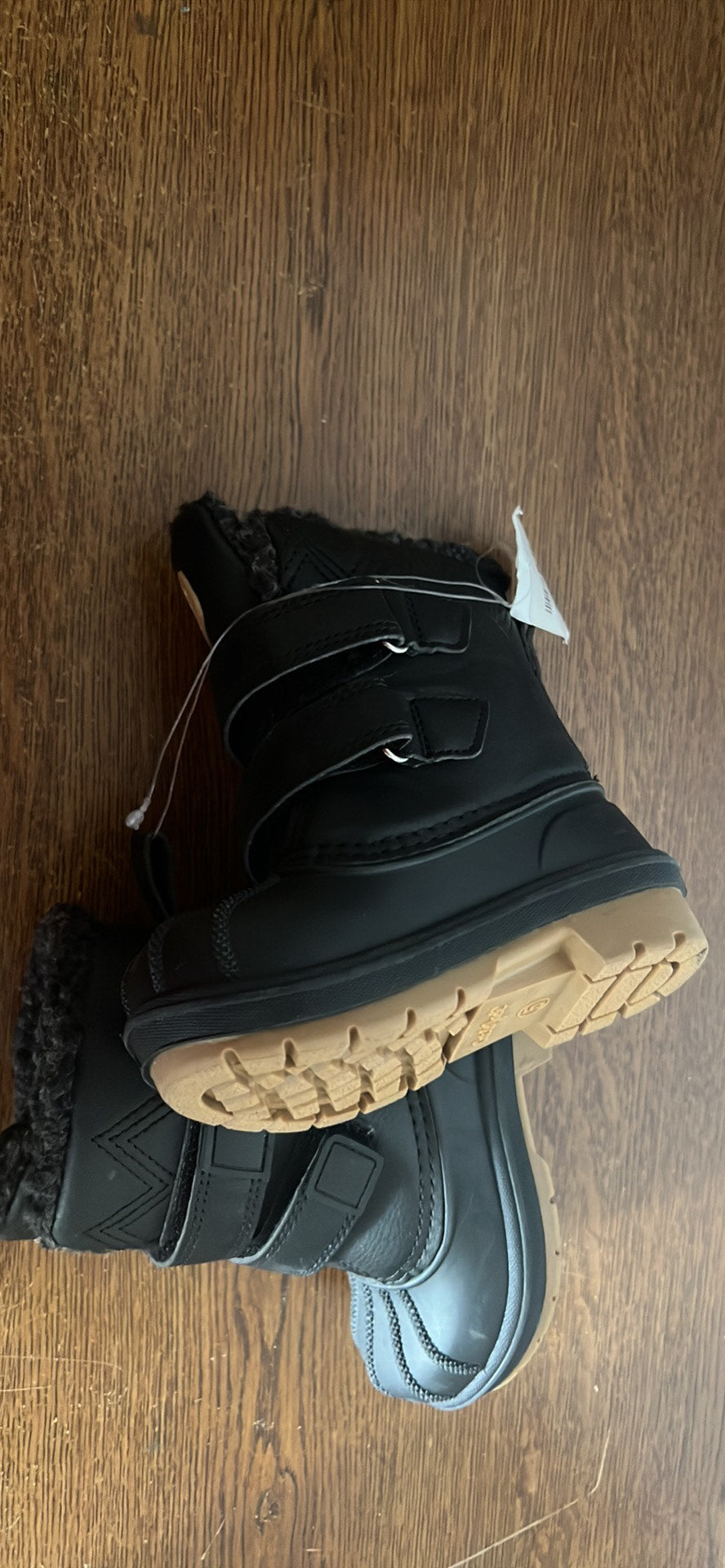 Cat & Jack Toddler Denver Winter Boots Black