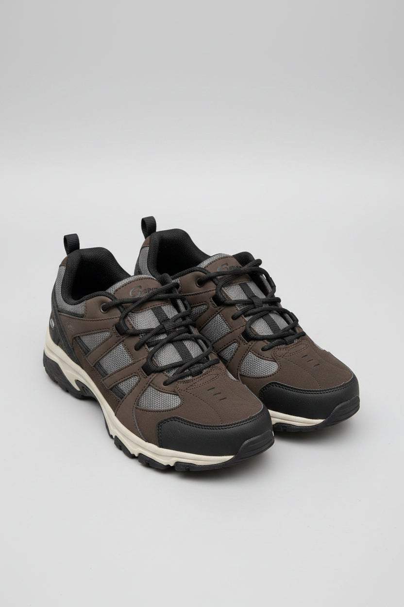 Men's S Sport by Skechers Breggs Hiker Brown Sneakers - Choose Size