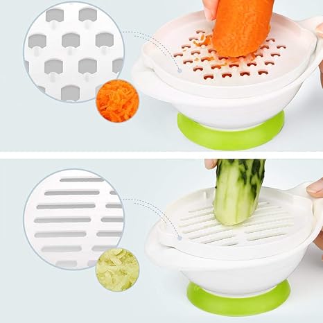 Baby Multi-Functional Manual Food Grinder Set for Vegetable and Fruit Puree Grinding