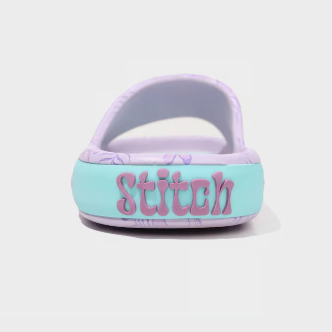 Disney Kids Lilo & Stitch Comfort Slides Purple Slip-On Size 6