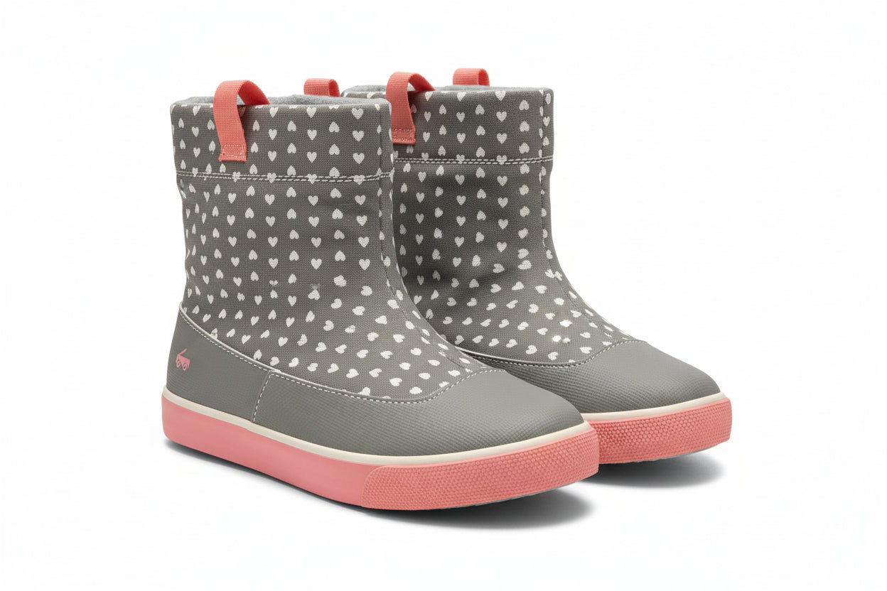 Toddler See Kai Run Basics Ripley Hearts Pull-On Boots