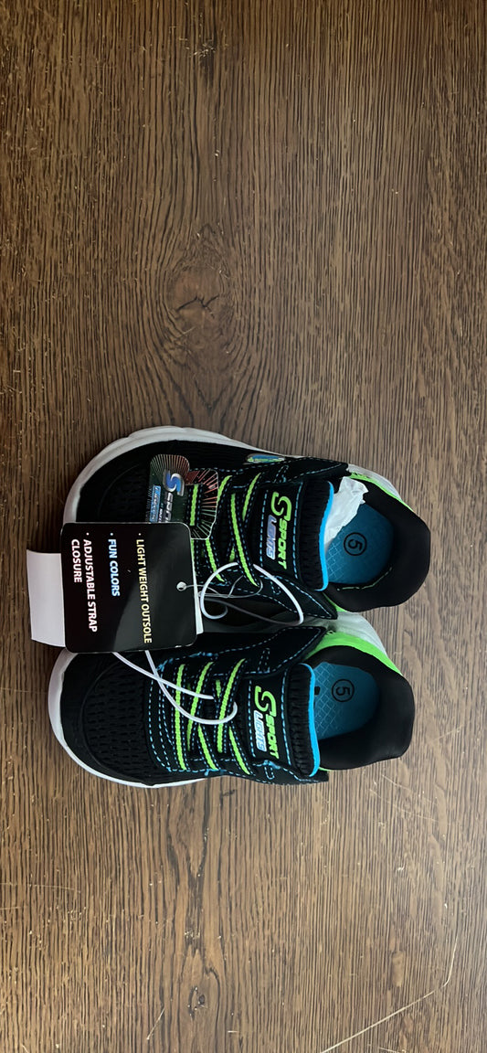 S Sport by Skechers Toddler Boys' Comfy Flex Mini Trainer Style Timmie - Size 5
