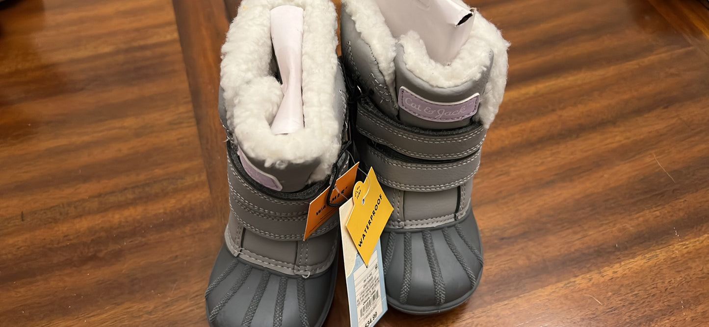 Toddler Denver Winter Boots Faux Fur Waterproof
