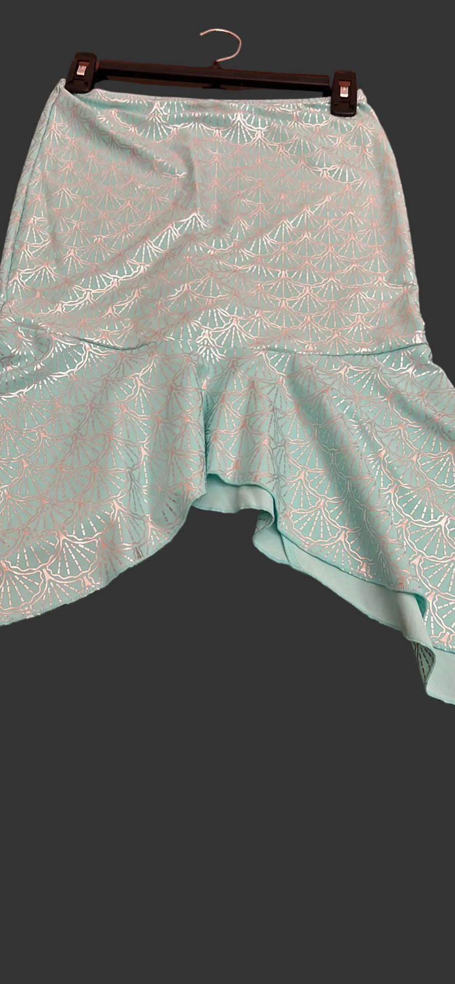 Breaking Waves Big Girls 3-Pc. Mermaid Tails Bikini & Skirt - Mint Size 16