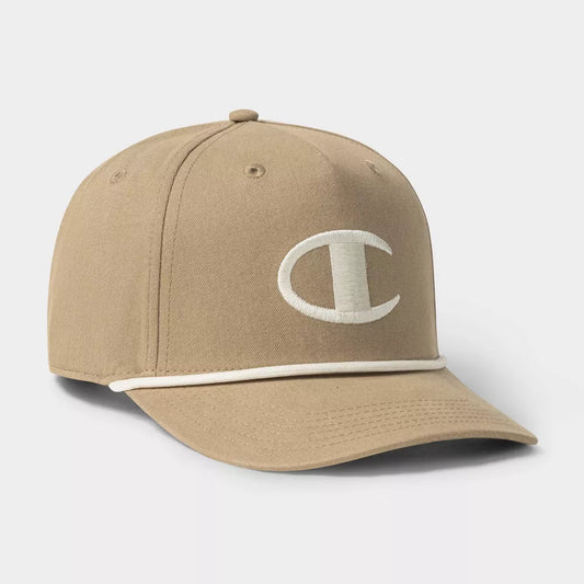 Champion Adult Noah Twill Baseball Hat - Khaki