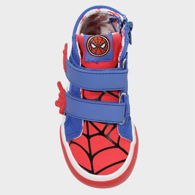 Marvel Spider-Man Boys' High-Top Sneakers Red/Blue