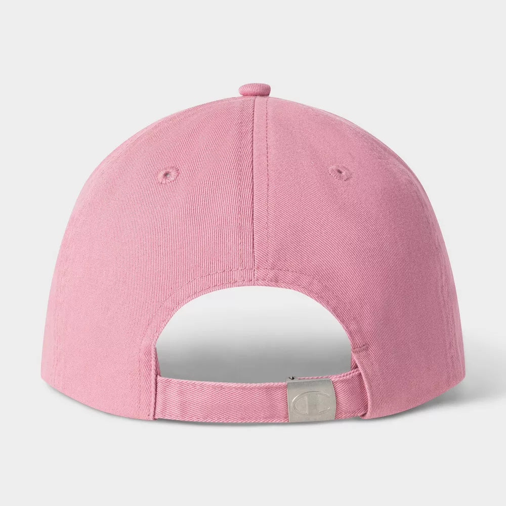 Champion Adult Script Twill Baseball Hat - Cosmic Pink