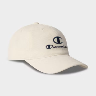Champion Adult Hobby Corduroy Baseball Hat - Cream