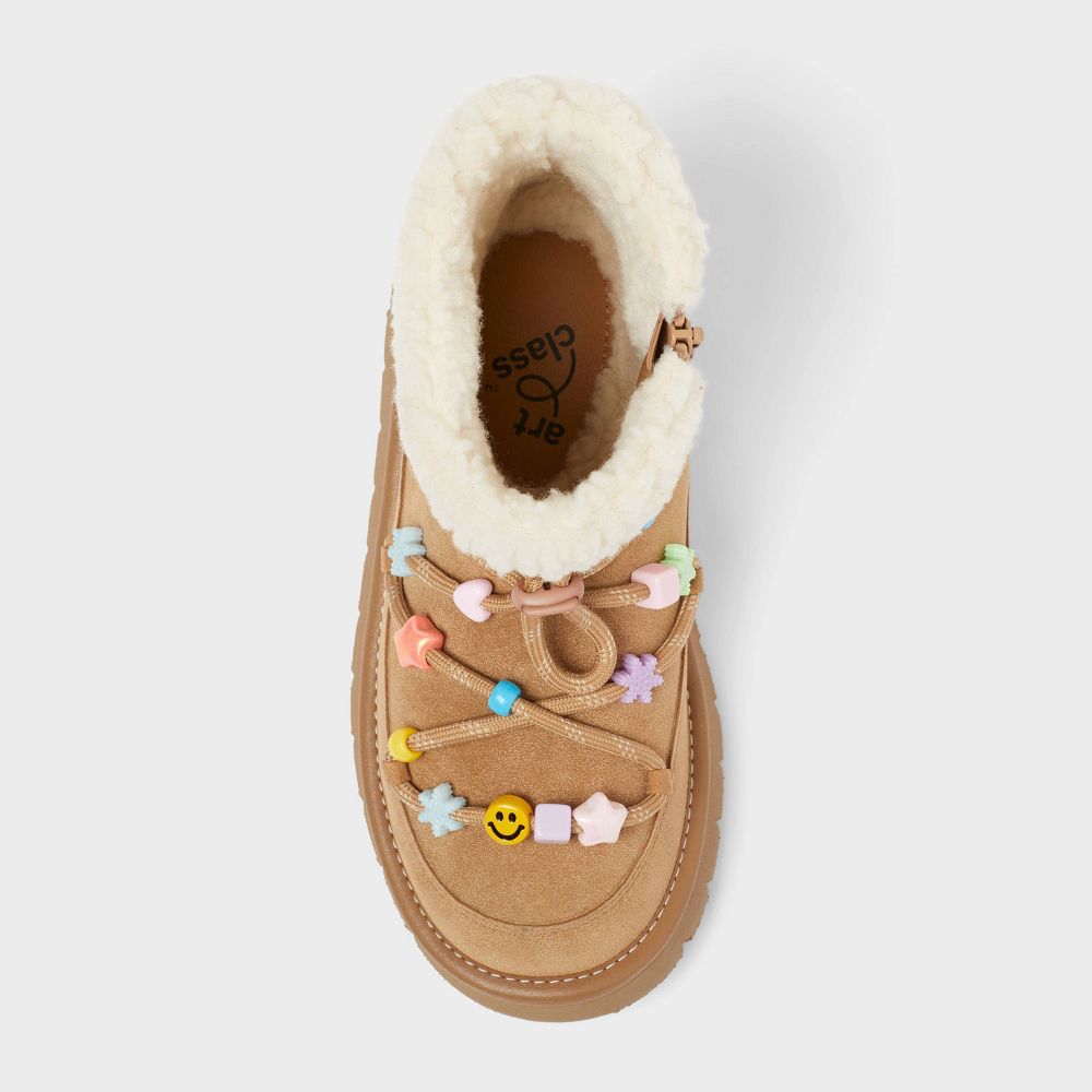 Kids' Char Faux Suede Style Boots  Tan - art class  - CHOOSE SIZE