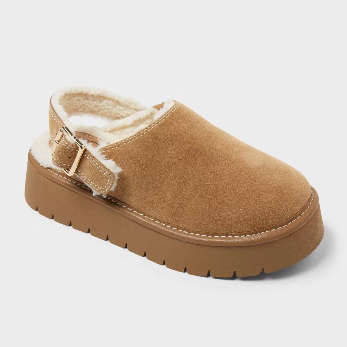 Kids' Paisley Cozy Clogs - art class™ Tan- Size 4