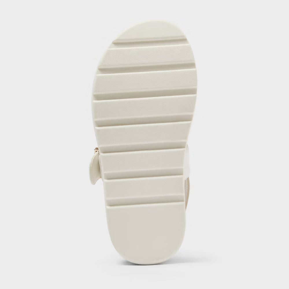 Kids' Laine 2 Buckle Platform Sandals Beige- art class™