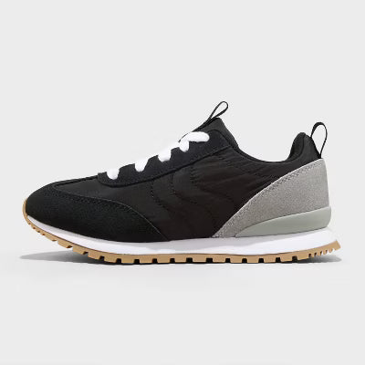 Big Kids' Korbyn Retro Sneakers Black - Cat & Jack™