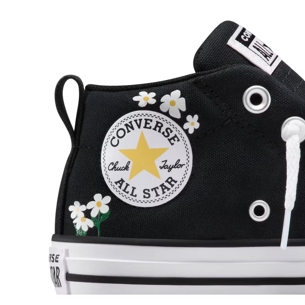 Converse Kids' Street Mid Top Sneakers Black