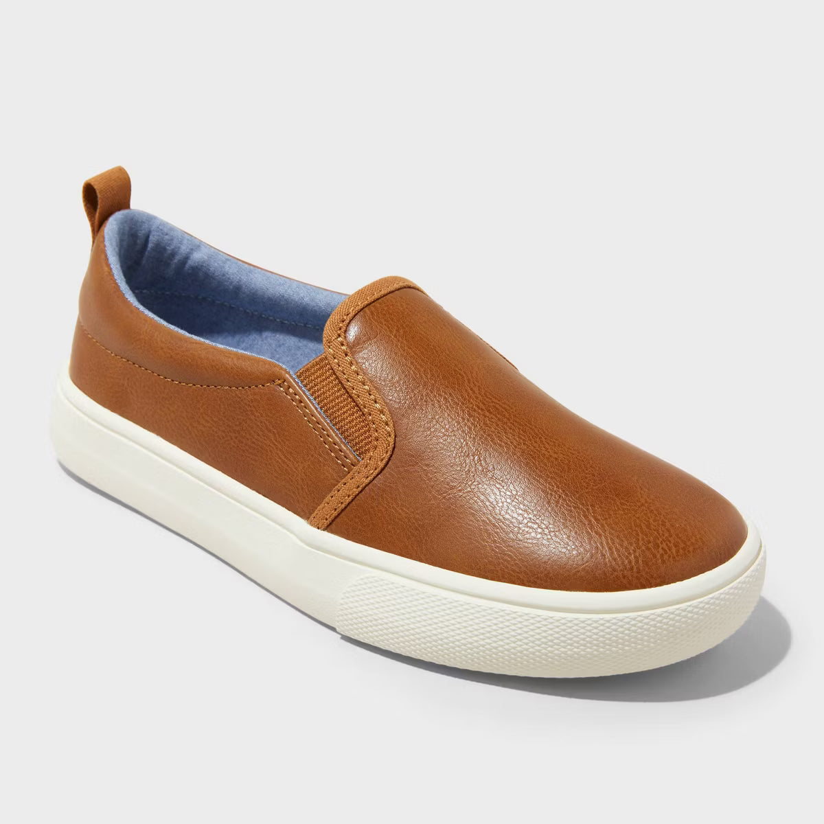 Boys' Rune Slip-On Sneakers Cognac - Cat & Jack™ Size 13