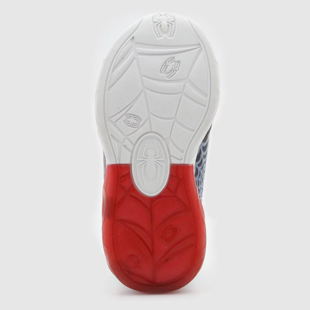 Marvel Little Boy Spider-Man Light Up Sneakers Black - Size 13