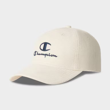 Champion Adult Hobby Corduroy Baseball Hat - Cream
