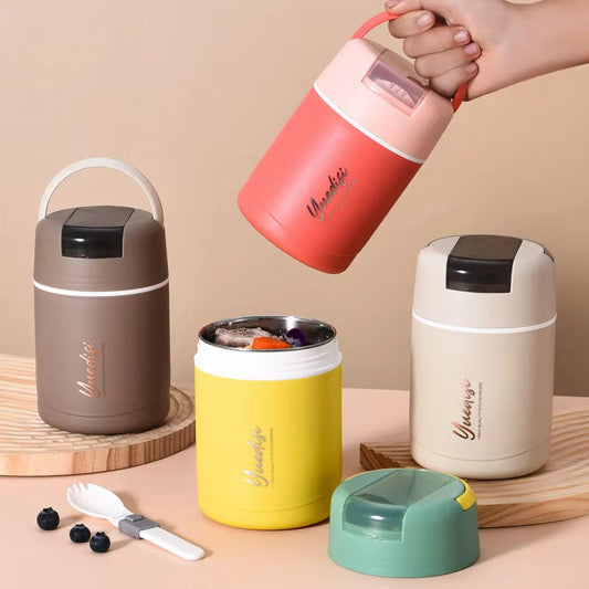 480ml Stainless Steel Lunch Box - CHOOSE COLOR