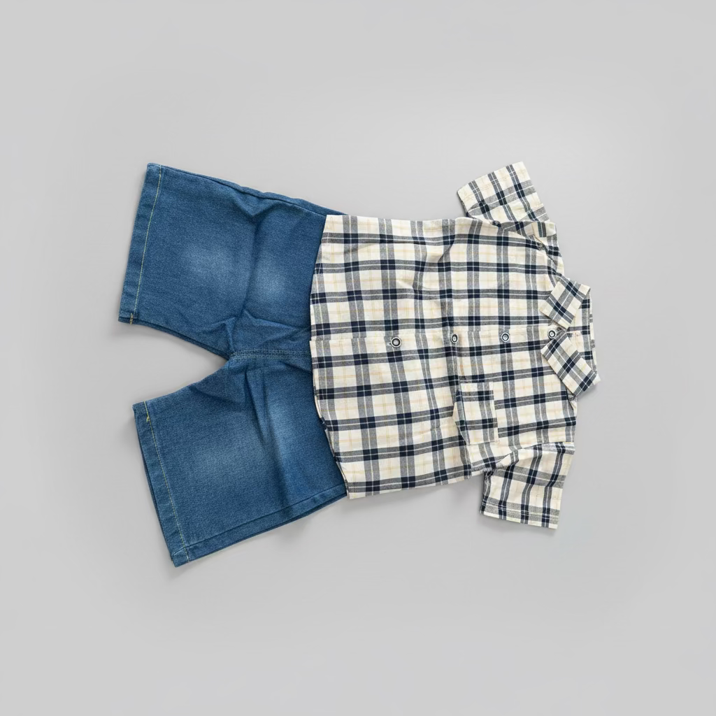 Toddler Boys Summer Outfit Set Tops + Shorts - CHOOSE SIZE/COLOR