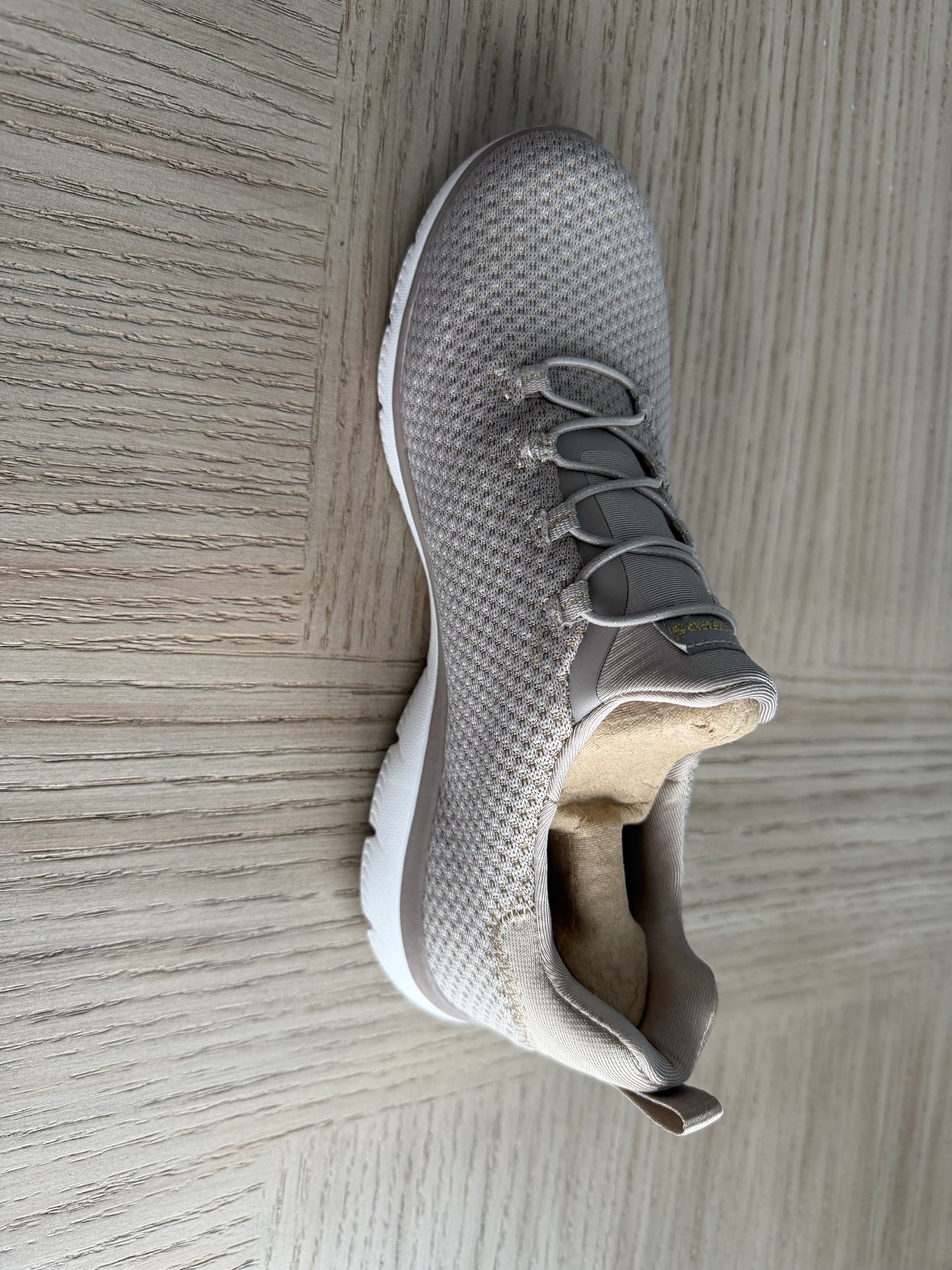 Skechers Slip-ins Summits Bright Bezel Mesh Sneakers Taupe - Size 7