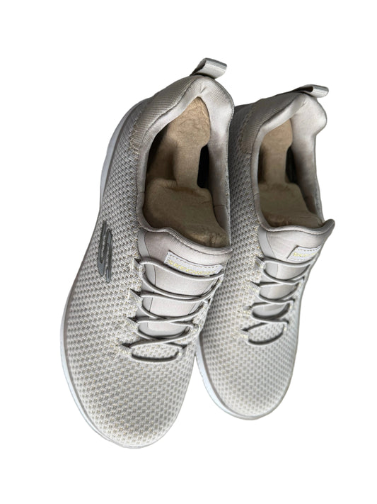 Skechers Slip-ins Summits Bright Bezel Mesh Sneakers Taupe - Size 7