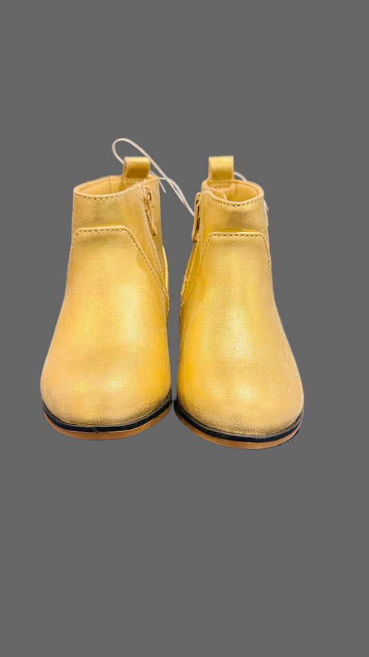 Toddler Girls' Onyx Zipper Slip-On Chelsea Boots - Cat & Jack Rose Gold, 8