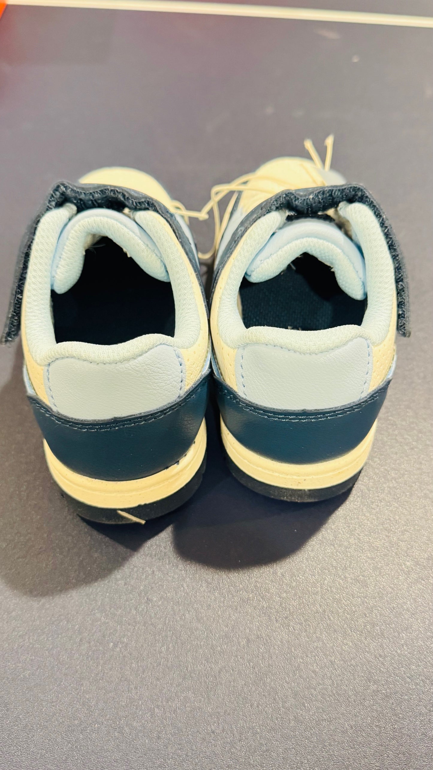 Toddler Hudson Sneakers Blue White Hook and Loop - Cat & Jack Choose size