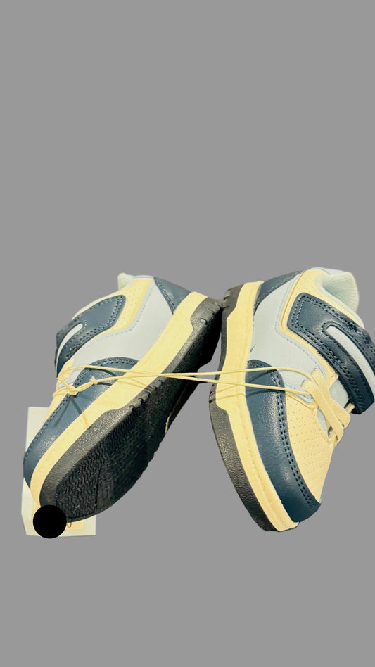 Cat & Jack Toddler Hudson Sneakers Blue White Hook and Loop