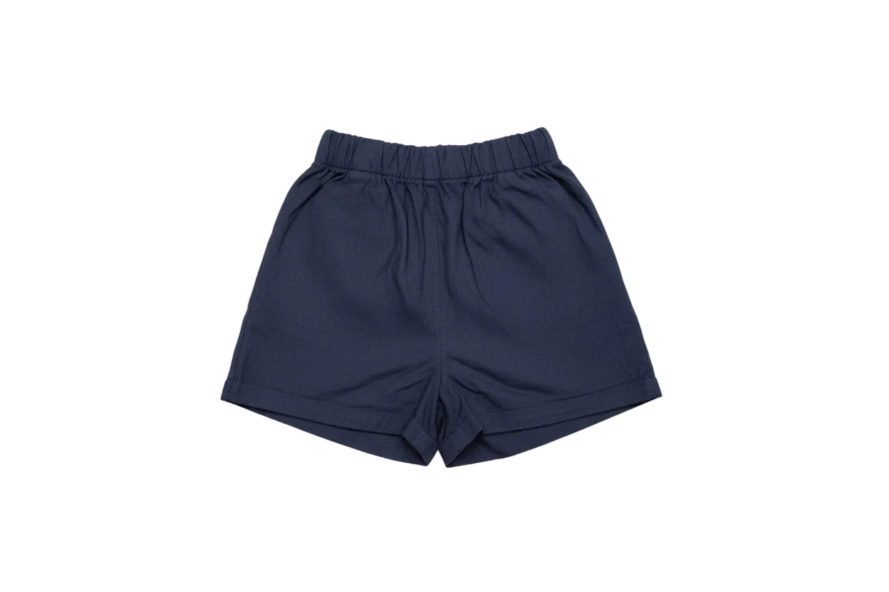 Girls Sailor Collar Button Front Top and Elastic Waist Shorts - CHOOSE SIZE